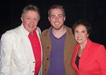 Bill Anderson and Dustin Barksdale backstage at the Grand Ole Opry on April 5, 2013